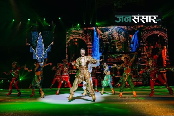 For the first time in India, Olympic champion and figure skater Tatyana Navka's world-class ice show 'Scheherazade' is being inaugurated. This grand show will be held at EKA Arena in Ahmedabad.