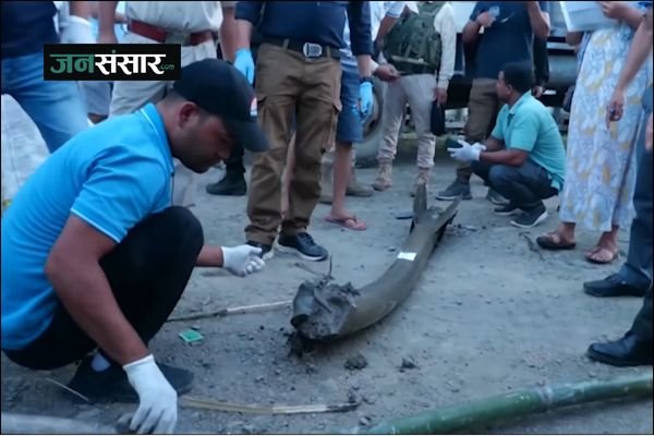 Rocket attack by militants in Manipur, forensic unit on the spot