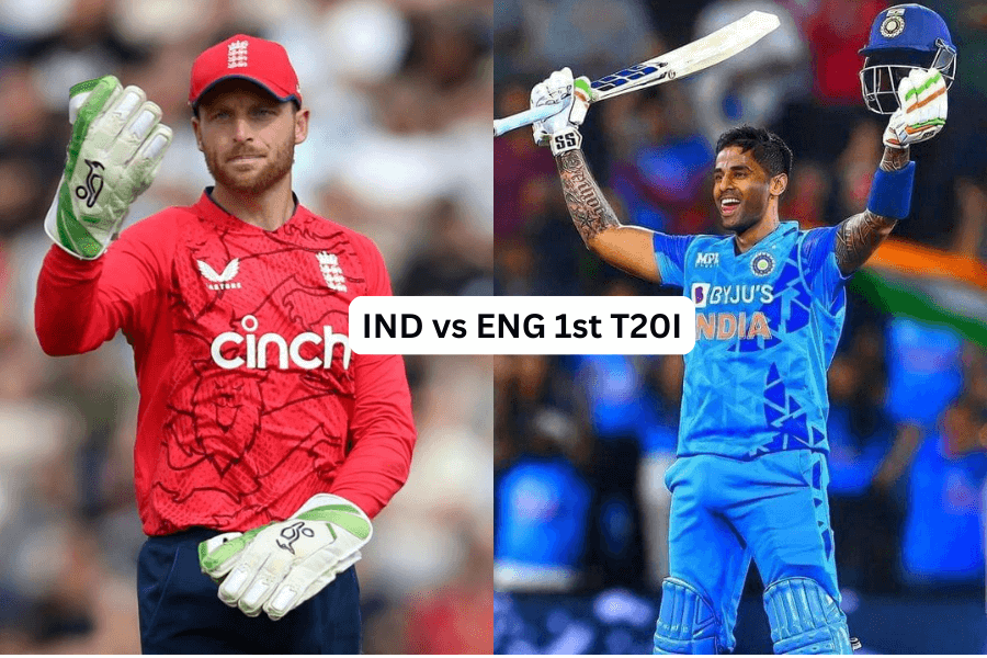 IND vs ENG 1st T20I